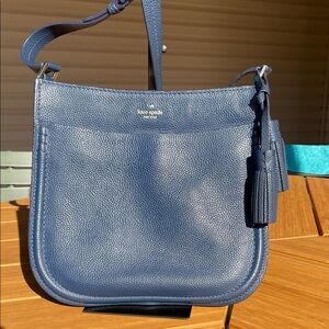 Kate Spade Hemsley Leather Crossbody Navy